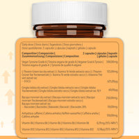 QSTA Nootropics Brain Supplement, Unique High Potency Cognitive Enhancer for Energy, Focus, Brain Function, Mental Alertness & Memory with Bacopa Monnieri, Ginkgo, Tyrosine, Theanine, Brain Vitamins