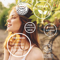 It's Pure Organic Henna Hair Dye in Chestnut | 100% Natural, Vegan, & Gluten Free | PPD Free Hair Dye, Ammonia Free, Resorcinol Free, & Peroxide Free | Volumising, Strengthening, & Revitalising |