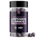 AP Nutrition Lions Mane Gummies - 1000mg Lions Mane Mushroom Gummies - Delicious Mixed Berry Flavour Mushroom Supplement (60 Vegan Gummies)