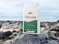 Lions Mane Mushroom Supplement High Strength 1500mg with Vitamin C - 120 Vegan Capsules with Alfalfa and Black Pepper Extract, 4 Month Supply Made in The UK -Focus & Immune Support - Britwell Health