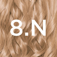 Garnier Nutrisse Permanent Hair Dye, Natural-looking, hair colour result, For All Hair Types, 8N Nude Medium Blonde