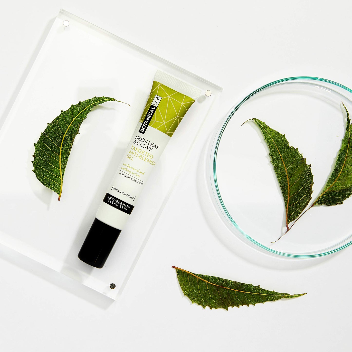 Botanical Lab Neem Leaf & Clove Blemish Treatment Gel 20ml - with witch hazel + salicylic acid
