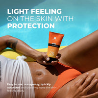 BYROKKO SHINEBROWN BYROKKO Body Sunscreen SPF 25, 150 ml - Broad Spectrum Protection Sun Cream for Sensitive Skin – Lightweight, Non-Greasy, Hydrating with Shea Butter & Vitamin E, Tropical Scent, No White Cast
