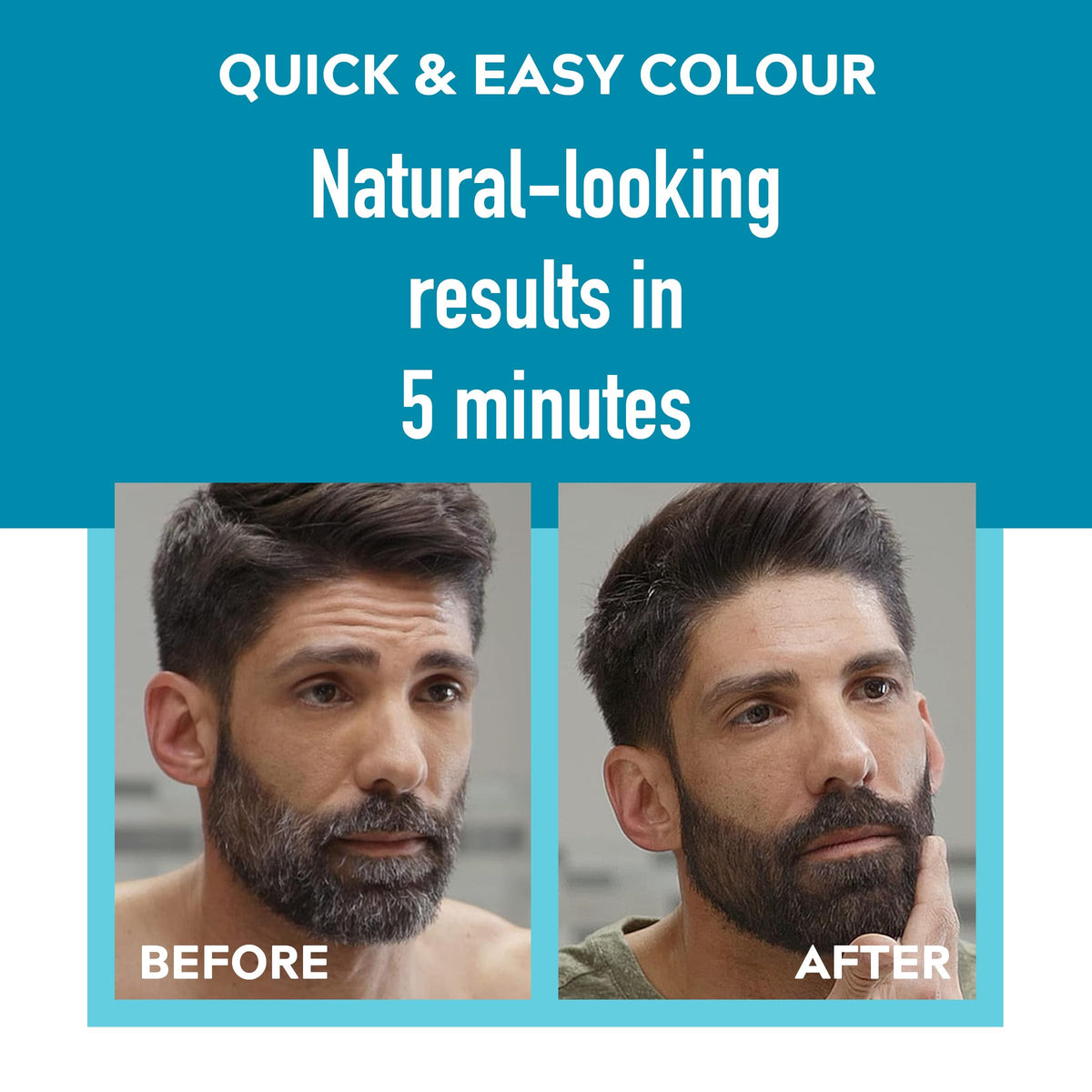 Just For Men Just for men Moustache & Beard Sandy Blonde Dye , Eliminates Grey for a Thicker & Fuller Look, M10