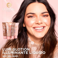 L'Oreal Paris L'Oréal Paris Lumi Glotion Illuminating Liquid Illuminate and Sculpt - Beauty Routine Hydrate Face and Body Shades 902 Light Glow + 904 Deep Glow - 2 x 40ml bottles