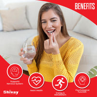 Vitamin B1 Thiamine 100mg Supplement | 90 Vegan Tablets | 3 Months Supply | Supports Heart, Nervous, Immune Function | Made in The UK - Shivay Herbals