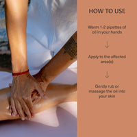 ZEN MAITRI Nerve Oil – Natural Herbal Massage Oil for Sciatic Nerve Tension