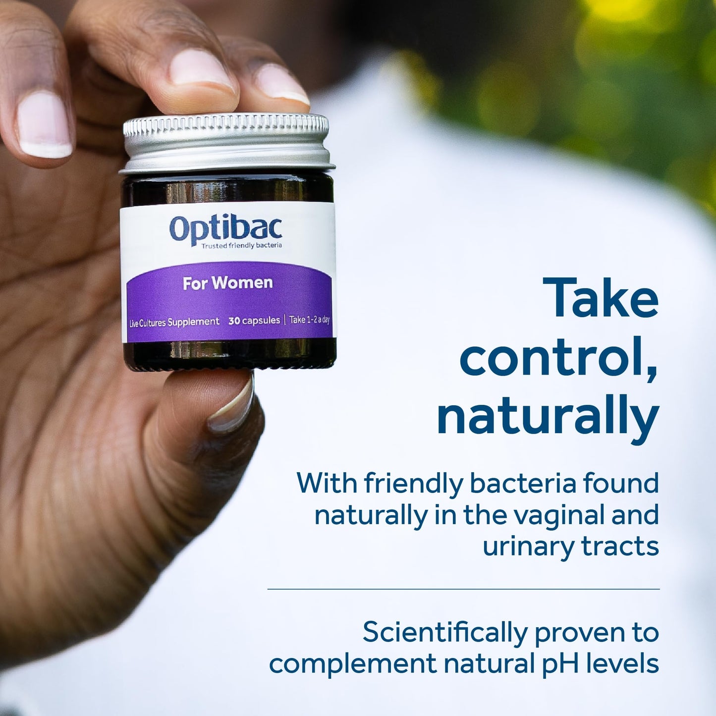 Optibac Probiotics for Women - Vaginal Probiotics - Most Researched Strains for Intimate Flora - Lactobacillus Reuteri RC-14 & Lactobacillus Rhamnosus GR-1-60 Vegan Capsules