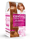 L'Oreal Paris L'Oréal Paris Casting Crème Gloss, Semi-Permanent Hair Dye, Radiant & Natural Colour, No-ammonia, Semi-Permanent Hair Colour Lasts 32 Washes, Shade: 734 Amber Honey