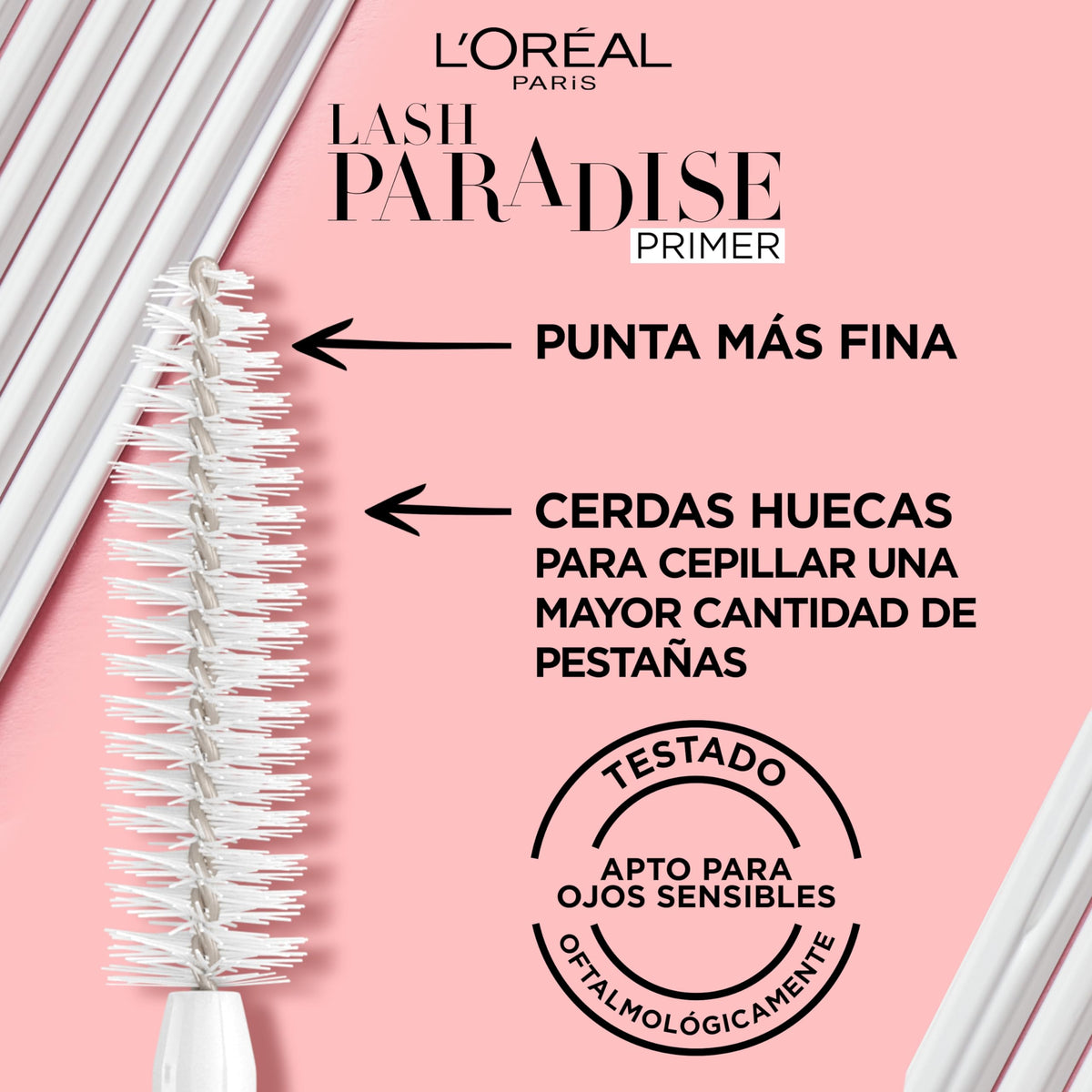 L'Oreal Paris Paradise Mascara Primer, Suitable for Sensitive Eyes