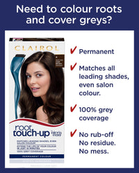 Clairol Root Touch-Up Permanent Hair Dye, 4 Dark Brown
