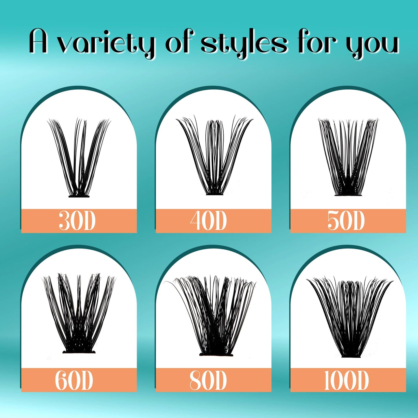 GEMERRY DIY Cluster Eyelash Extensions Kit with Lash Bond and Seal and Applicator for Beginners 280 PCS Individual Lash Cluster Kit 0.07D 10-18 Mix, DIY at Home (30D+40D-0.07D,10-18MIX-KIT)