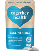 Marine Magnesium – Together Health – from Natural Marine Salts – 5 Natural Forms of Magnesium – Vegan Friendly – Made in The UK – 180 Vegecaps - Pack of 6