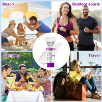 Muiefe Sunscreen SPF 100+, Sun Cream SPF 100 PA+++, Sunscreen Lotion For Body & Face, High Protection Against UVA & UVB, Water & Sweat Resistant, Non-Greasy, Long-Lasting Moisturizing Sun Care