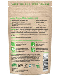 Algae Omega 3 – Together Health – Pure Algae Omega 3 – Unique Plant Source of DHA & EPA – Vegan Friendly - Made in The UK – Pack of 2-60 Softgels