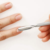 BLUESKY Bluesky Cuticle Pusher Tool and Nail Cleaner, Professional, Double Ended, Metal, Stainless Steel, Gel Nail Polish Remover, Scraper