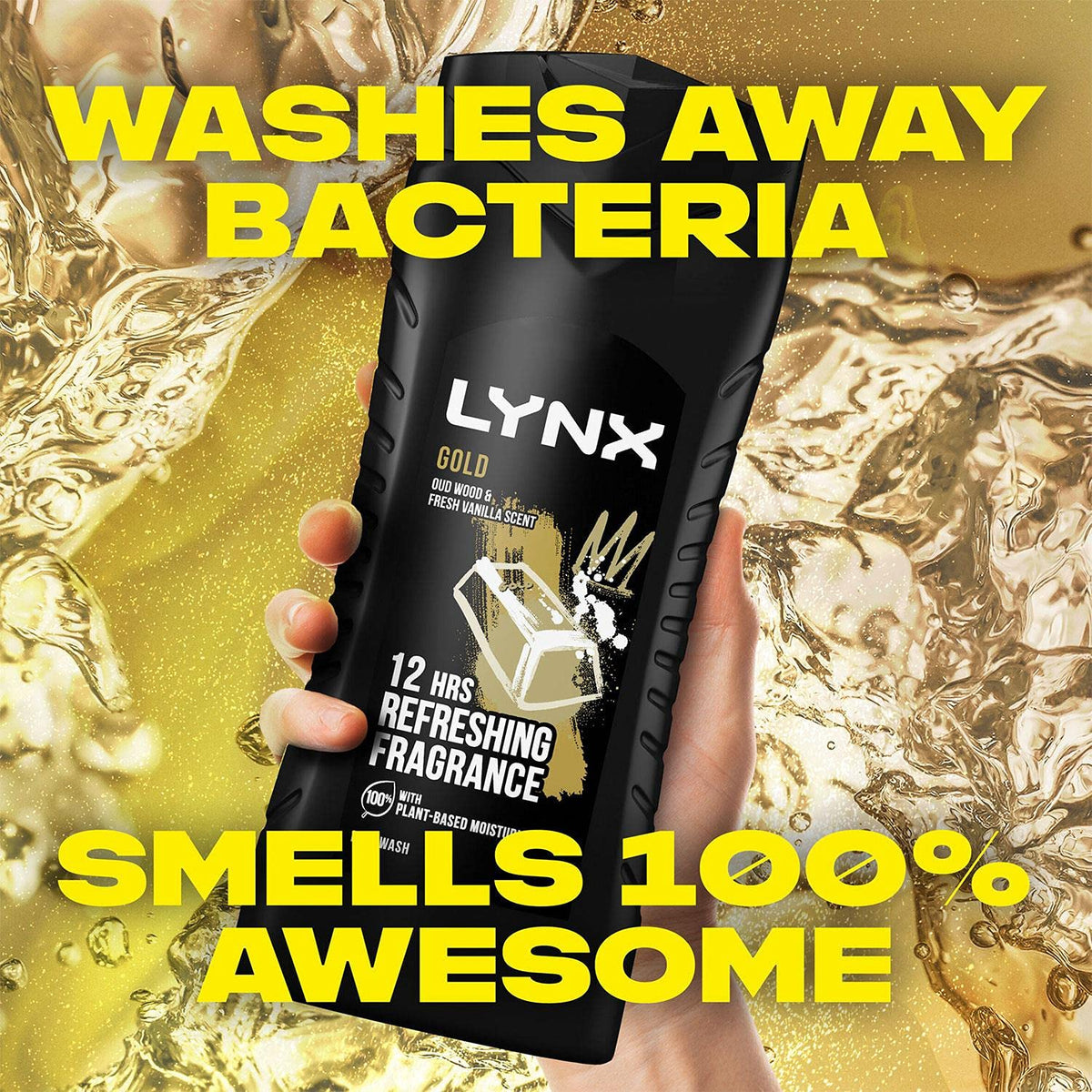 Lynx Gold Shower Gel, 250ml
