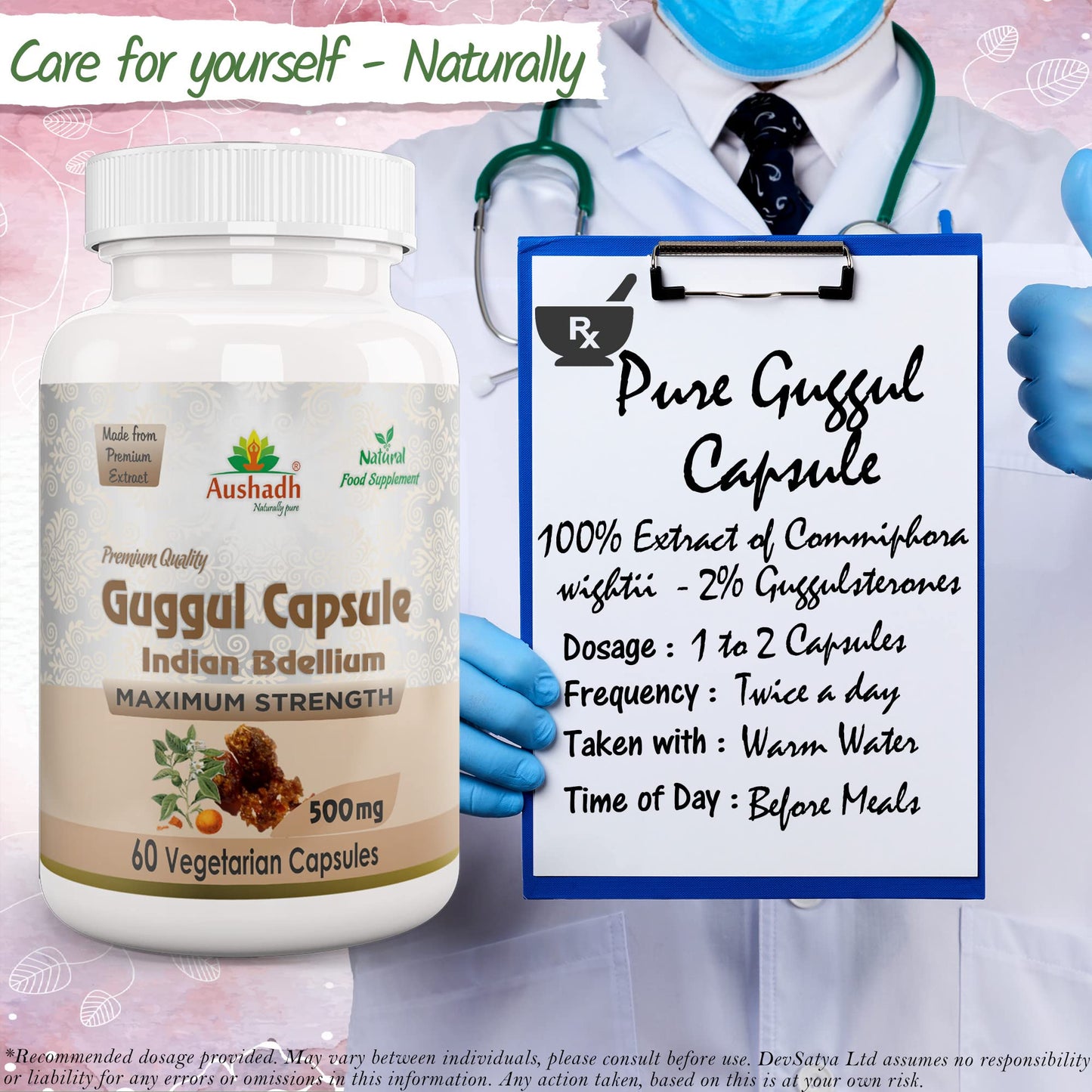 Aushadh Pure Guggul Capsule
