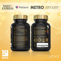 Oxford Origins Vitamin D3 K2 Capsules | Made in The UK | 4000 iu Vitamin D3 & 100mcg K2 MK7 | Boosted with Coconut MCTs for Absorption | 4 Month Supply - 120 Capsules