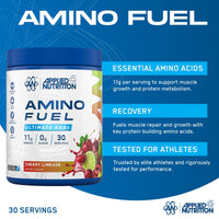 Applied Nutrition Amino Fuel - Amino Acids Supplement, EAA Essential Amino Acids Powder, Muscle Fuel & Recovery (390g - 30 Servings) (Cola Blast)