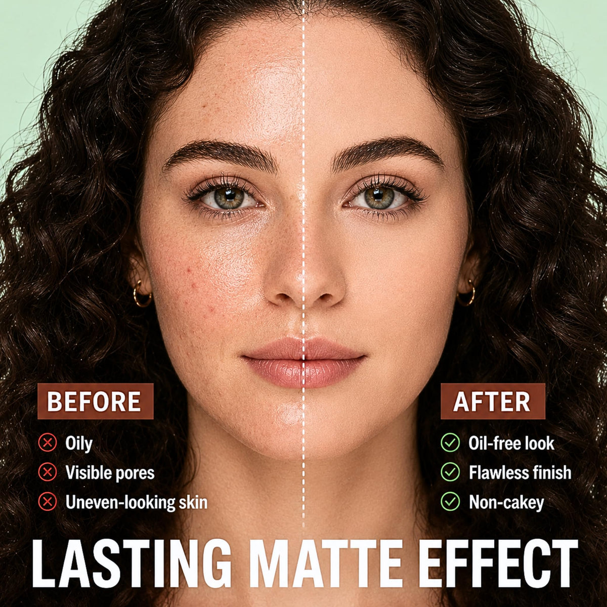 Lumiter Green Colour Corrector for Redness, Anti-Redness Face Primer, Natural Make up Primer for Sensitive Skin, Green Concealer, Lightweight Hydrating Formula, 40g
