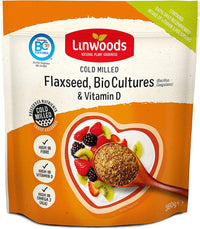 Linwoods (Pack Of 6) - Flaxseed with Probiotic & Vitamin D | LINWOODS