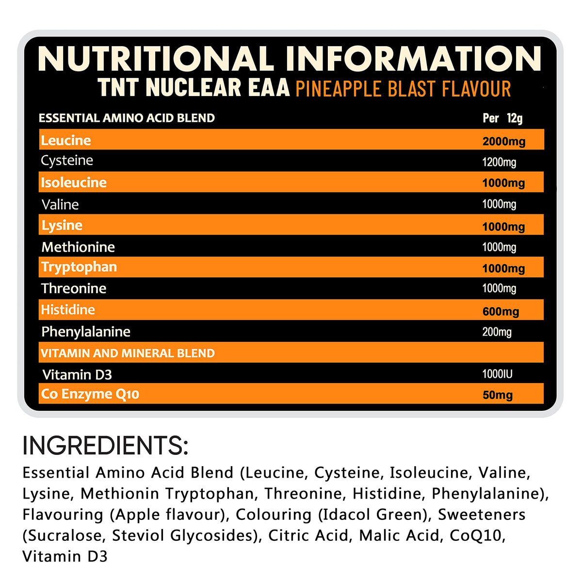 NXT Nutrition Nuclear EAA - Pineapple