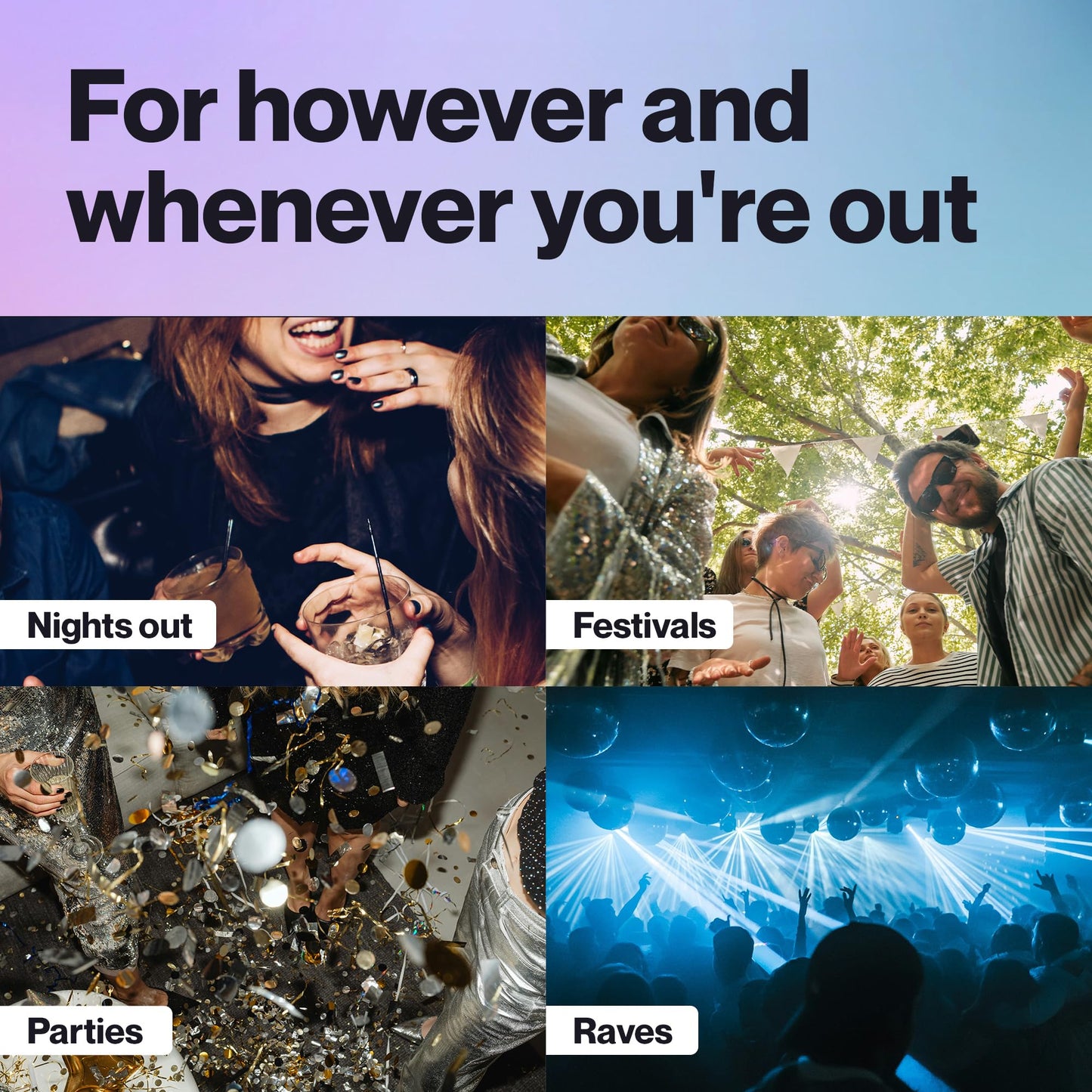 Happy Tuesdays Recovery Bundle | Festivals, Parties, Raves, Summer Holidays, Travel Essential | 10 All Night Electrolytes & 6 Post-Rave Wellness Packs | Electrolyte Rehydration | After Party Recovery