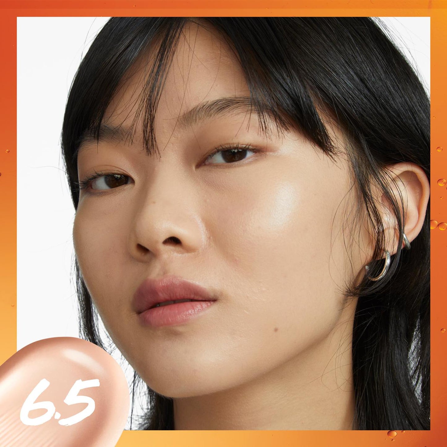 Maybelline Super Stay Skin Tint Foundation, With Vitamin C*, Foundation and Skincare, Long-Lasting up to 24H, Vegan Formula, Shade 06.5