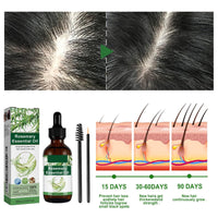 OunTechGlory Rosemary Oil for Hair & Skin Care - Nourishing Scalp, Enhancing Hair Appearance, Ideal for Women & Men (60ml)
