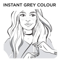 L'Oreal Paris L'Oreal Colorista Hair Makeup Silver Grey Brunette Temporary Hair Colour 30ml