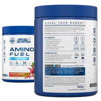 Applied Nutrition Amino Fuel - Amino Acids Supplement, EAA Essential Amino Acids Powder, Muscle Fuel & Recovery (390g - 30 Servings) (Raspberry Mojito)
