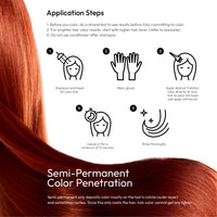 KISS Kiss Tintation Semi Permanent Hair Colour With Argan oil, Aloe Vera - Azure T221