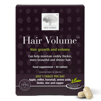 New Nordic Ltd New Nordic Hair Volume Menopause, Supports Healthy Growth, Extra Strength 3000mcg Biotin, Vitamins B6 & B12, 30 Tablets