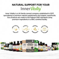 Magnesium Glycinate 1200mg & Himalayan Shilajit – High Strength 2-in-1, Stress, Sleep & Recovery Supplement- 90 Capsules Made in UK by Inner Vitality