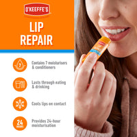O'Keeffe's Lip Repair Cooling Relief Lip Balm 4.2g (Pack of 6)