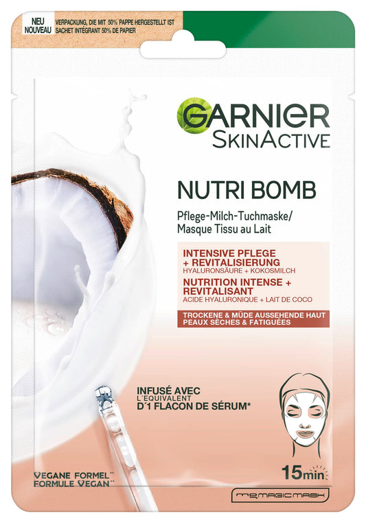 Garnier Hydra Bomb Cloth Mask Coconut 36g