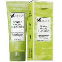 Eclat Skincare Tea Tree Gentle Facial Cleanser, All Natural Simple Face Wash with Aloe Vera, Clarifying & Deep Cleansing Foaming Facial Wash, Oily Skin Facial Cleanser, Facial Wash for Women Anti Aging