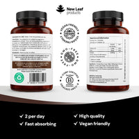 NEW LEAF PRODUCTS Shilajit Gummies - Enriched with Zinc & Vitamin B6 - High Strength 3000mg Pure Himalayan Shilajit for Men and Women - Berry Flavoured, Vegan Shilajit Gummies By New Leaf