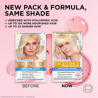 L'Oreal Paris L'Oréal Paris Excellence Crème Permanent Dye, 03 Ultra-Light Ash Blonde