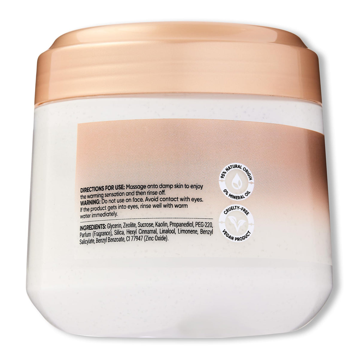 SANCTUARY Sanctuary Spa Hot Sugar Scrub, No Mineral Oil, Cruelty Free and Vegan Sugar Body Exfoliator, 300 ml
