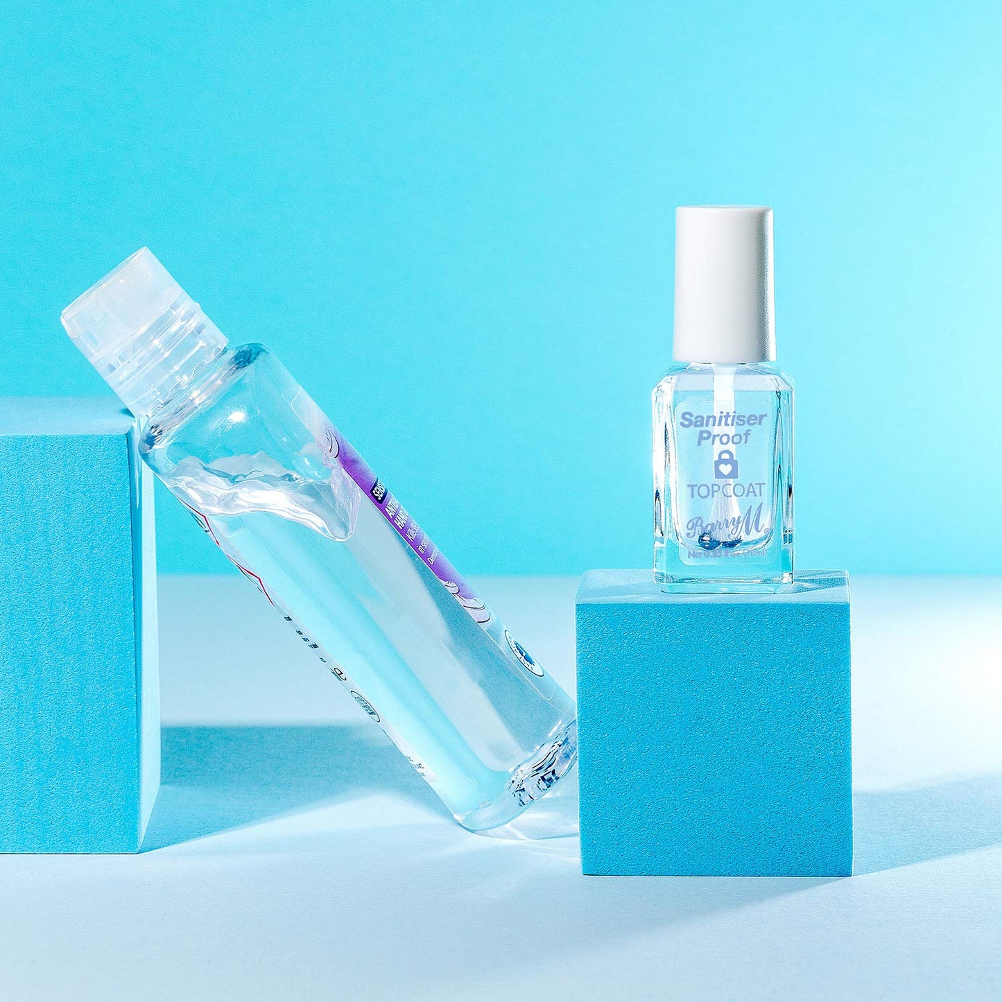 Barry M Cosmetics Santiser Proof Topcoat Nail Paint, Clear