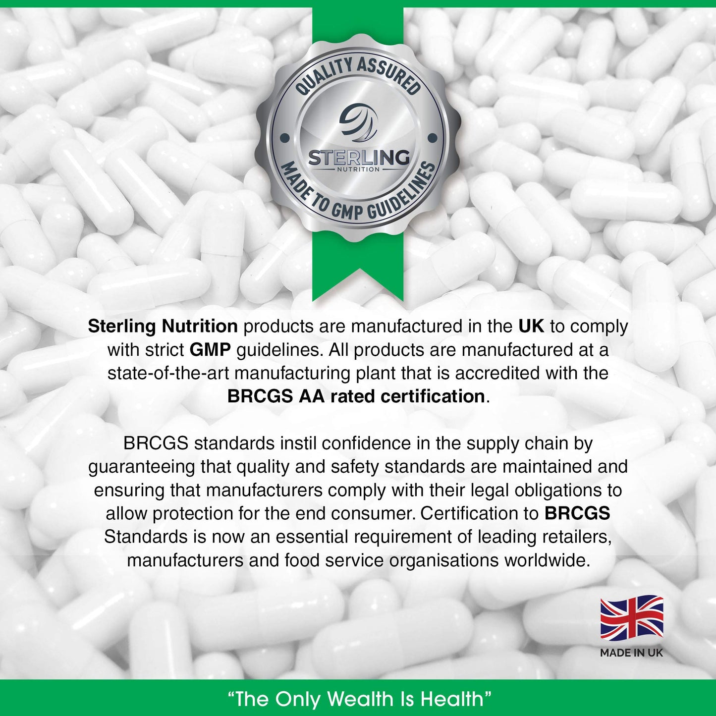 STERLING NUTRITION Bio Cultures Probiotic Complex with 45 Billion CFU with 15 Live Bacteria Strains - Digestive Enzyme Supplements - 90 Super Strength Vegan Capsules - Made in UK - by Sterling Nutrition