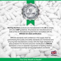 STERLING NUTRITION Bio Cultures Probiotic Complex with 45 Billion CFU with 15 Live Bacteria Strains - Digestive Enzyme Supplements - 90 Super Strength Vegan Capsules - Made in UK - by Sterling Nutrition