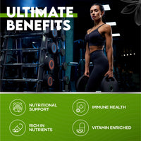 Nutri-things Sea Moss Gummies - Premium 5000mg Complex, Antioxidant & Immune Support with Vitamin C & D, Natural Apple Flavor, Strict Quality Standards, Convenient 30-Day Supply