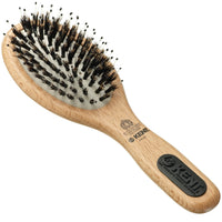 KENT Kent Brushes PF10 Small Handbag Mini Hair Brush Bristle Smoothing Brush