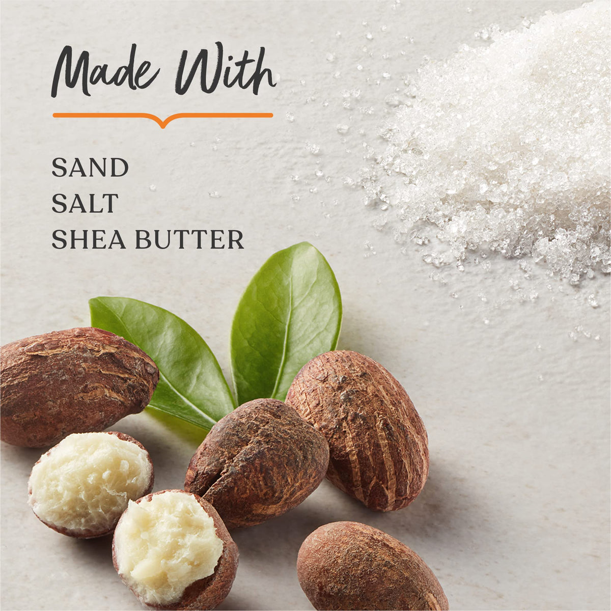 SANCTUARY Sanctuary Spa Golden Sandalwood Sand and Salt Scrub, 92% Natural Body Exfoliator, Mineral Oil Free, Cruelty Free & Vegan, 300g