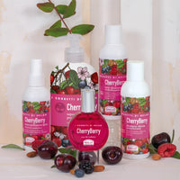 Helan I Sorbetti CherryBerry - Revitalising, Scented Body Cream with Antioxidant Vitamin C & E, Blackcurrant, Black Cherry - Gentle Moisturiser & Body Milk with Sweet Almond Oil - Made in Italy, 150ml