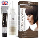 Espresso Dark Brown Hair Dye Permanent with Plex Hair Care, 100% Grey Hair Coverage Hair dye kit, Warm Brown Permanent Hair Colour for women and men, Cruelty-Free, Vegan Hair Dye by Smart Beauty