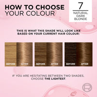 L'Oreal Paris Excellence Creme Hair Colour, Natural Dark Blonde (Number 7)